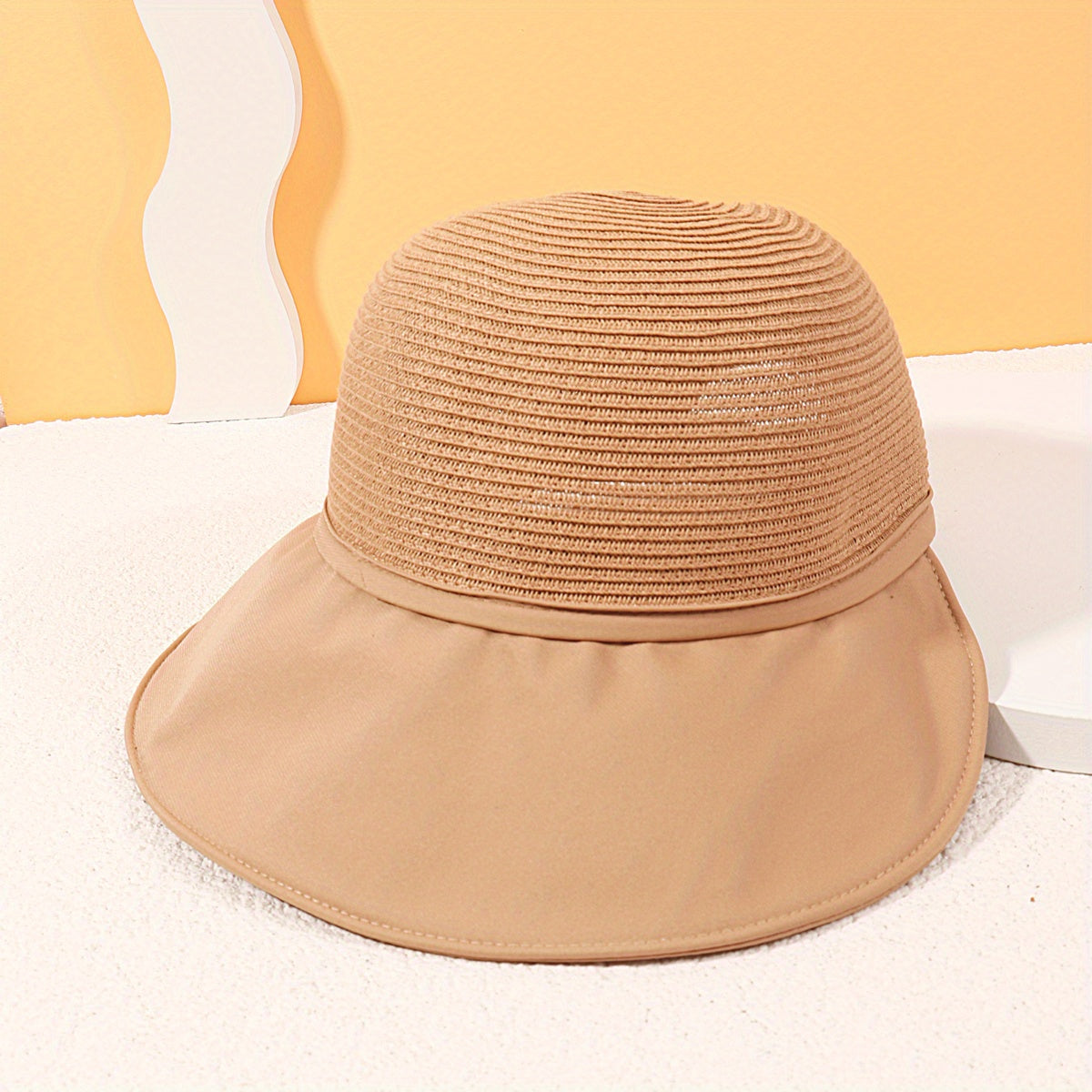 Stitching Visor Sun Hat Sunscreen Beach Hat Outdoor Baseball Cap