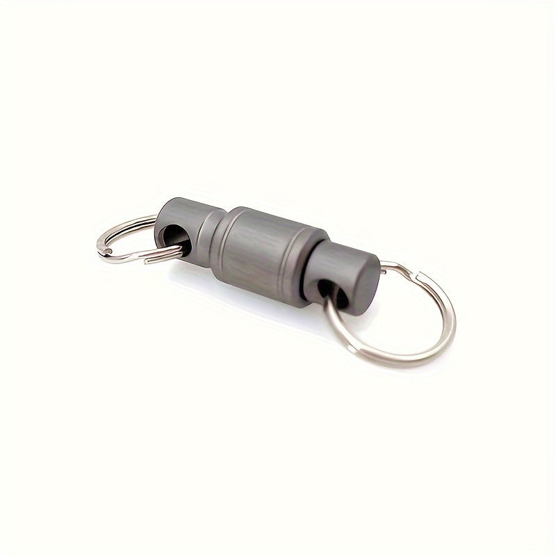 8-Shaped Metal Keychain for Outdoor Camping