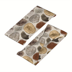 Vintage Breathable Headband with Geometric Pattern for Sports and Casual Wear