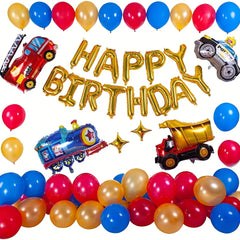 Car Birthday Party Supplies Animal Party Decorations Basketball Decoration Set