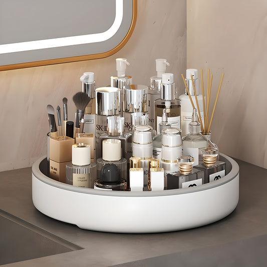 360 Rotating Storage Tray Cosmetic Turntable Organizer