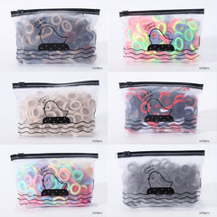 100pcs Girls High Elastic Hair Tie for Party Gift Daily Life
