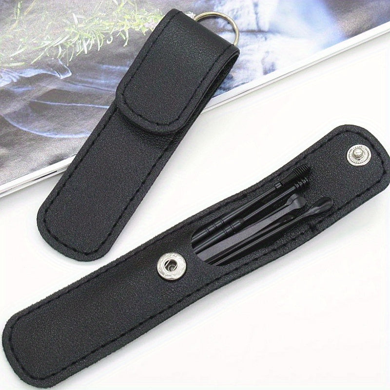 Stainless Steel Ear Pick Set Ear Wax Removal Kit with Portable Bag