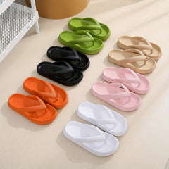 Solid Slippers For Girls Lightweight Open Toe Slippers All Seasons