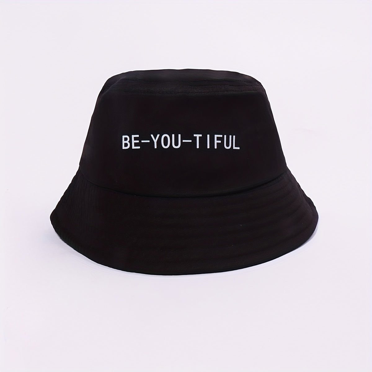 BE YOU TIFUL Print Bucket Hat Unisex Lightweight Fisherman Cap