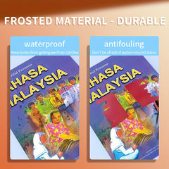 Self adhesive Transparent Book Film Matte Book Paper Textbook Full Set
