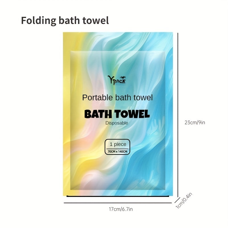 Portable Cotton Bath Towel for Business Trip - Independent Packaging