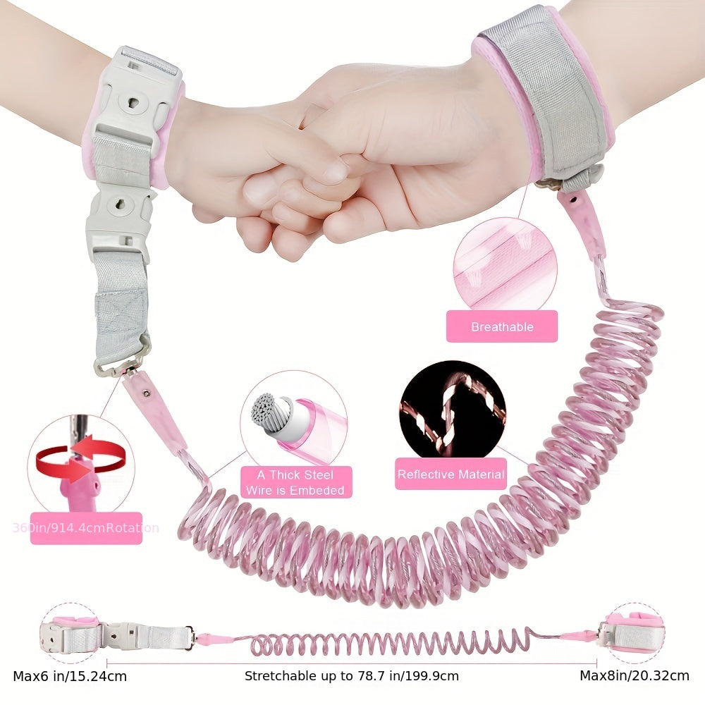 5M Toddler Leash Anti Lost Wristband Reflective Harness Child Lock