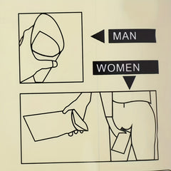 4pcs Car Toilet Emergency Urine Bag Disposable Outdoor Camping Toilet
