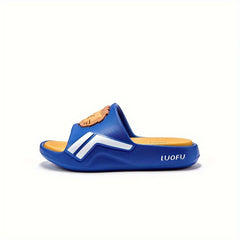 Boys Cartoon Slippers Non Slip Lightweight Open Toe Indoor Shower Pool