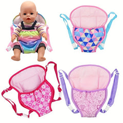Adjustable Doll Carrier Backpack for 17-18 Inch Dolls