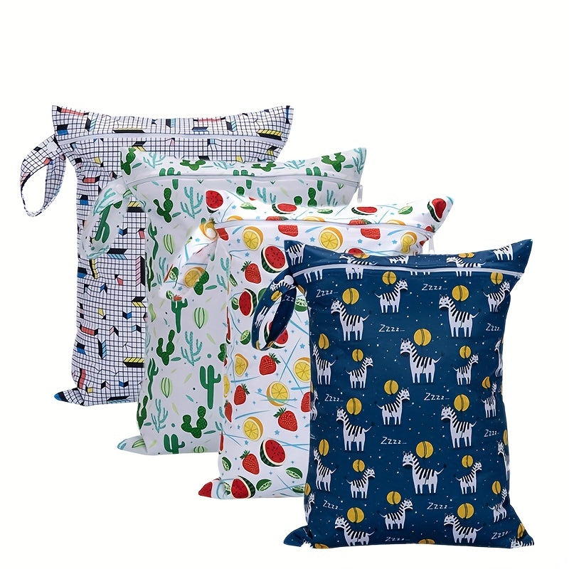 30X40cm Waterproof Wet Dry Diaper Bag Reusable Multifunctional Wetbag