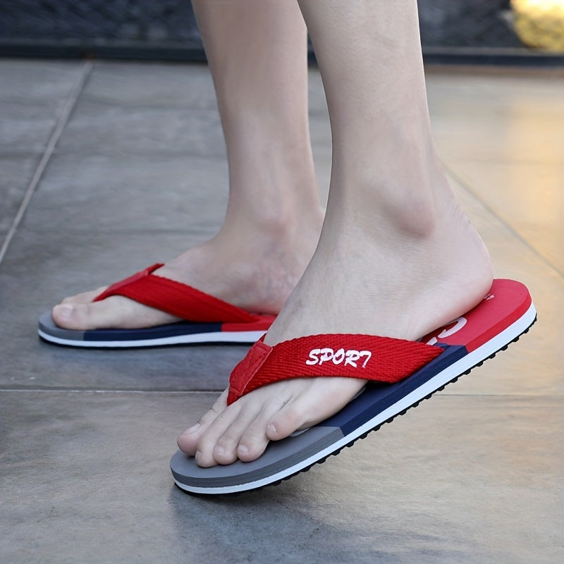 Men's Lightweight Non Slip Flip Flops Quick Drying Comfortable Thong Sandals