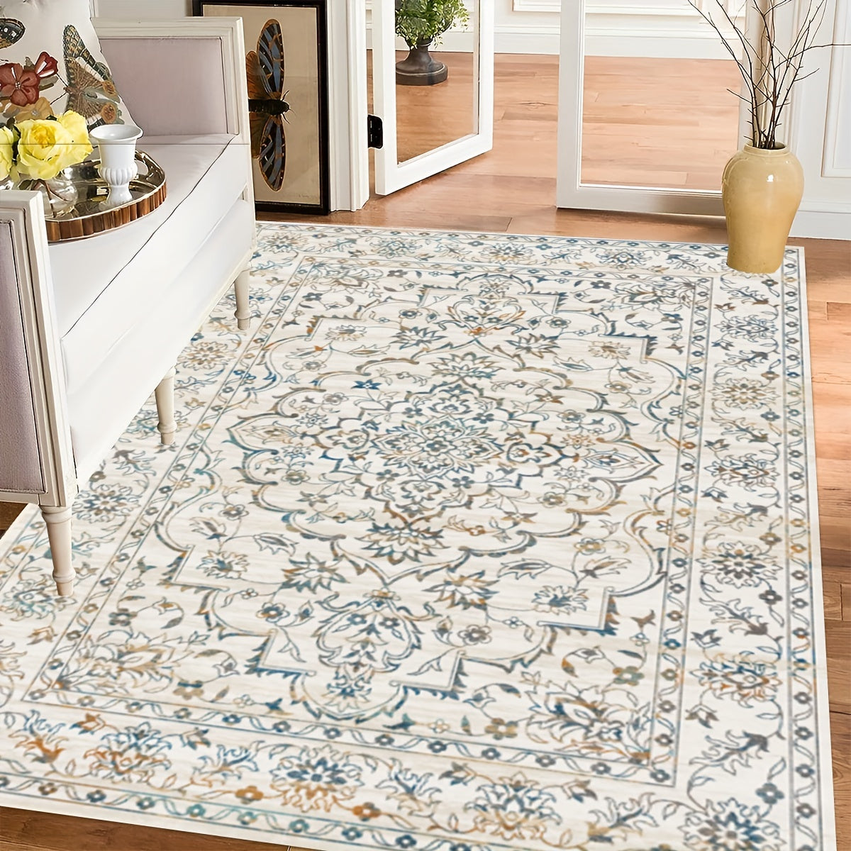 Bohemian Style Bedroom Bedside Carpet Living Room Coffee Table Carpet