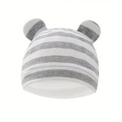 3pcs Baby Stripe Star Bear Ears Cap for Newborn Toddler Baby