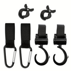 Stroller Hook LATTCURE Baby Stroller Clip Hook for Shopping Bags Toy