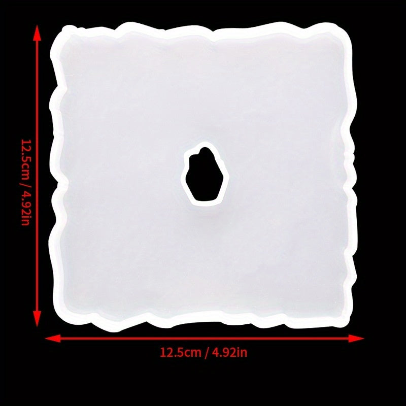 Geode Coaster Molds for Epoxy Resin Casting