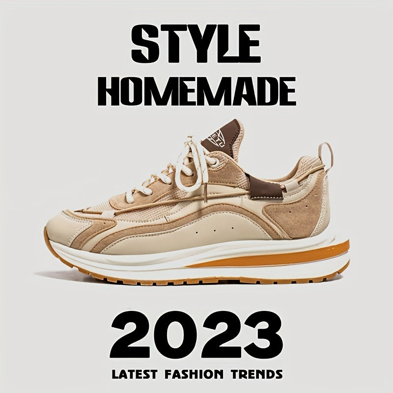 Men's Casual Sneakers Comfy Walking Skate Shoes