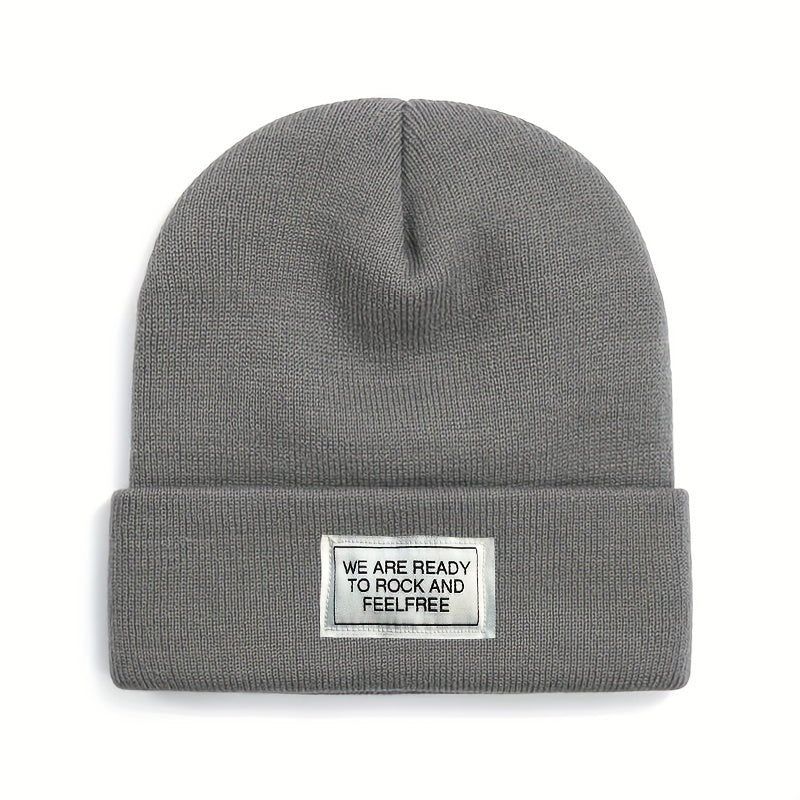 Fashionable Casual Warm Knitted Hat for Autumn and Winter