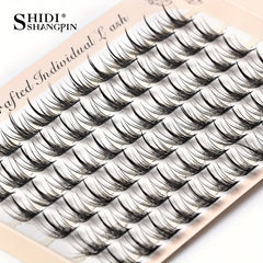 DIY Eyelash Extensions 9-12mm Cluster Lashes for Fuller Eyes