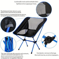 Portable Folding Chair For Outdoor Camping Beach Fishing Hiking