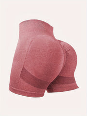 High Waist Seamless Yoga Shorts Tummy Control Sports Shorts