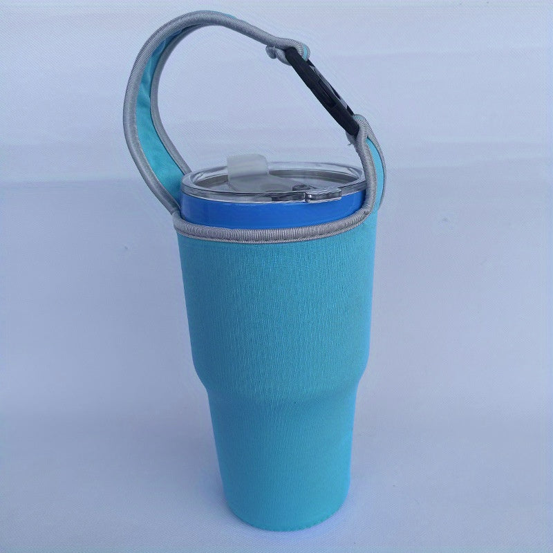 30oz Portable Water Bottle with Holders for Outdoor Travel Stay Hydrated
