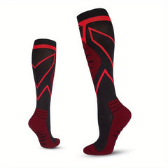 Marathon Compression Socks for Men Outdoor Sports Crew Socks