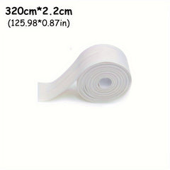 1pc Bathroom Shower Sink Bath Sealing Tapes Adhesive Sealing Strips