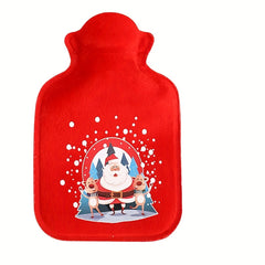 1pc Christmas Winter Hand Warmer Mini Cartoon Hot Water Bottle