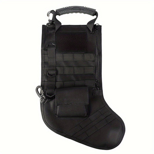 Christmas Stocking Molle Storage Bag Xmas Ornament For Family Decor