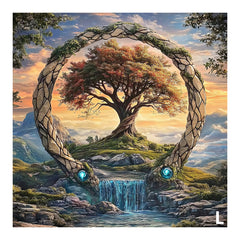 Fantasy Forest Wooden Puzzle High Difficulty Brain Teaser for Adults & Teens