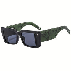 Men's Large Square Frame UV Protection Sunglasses