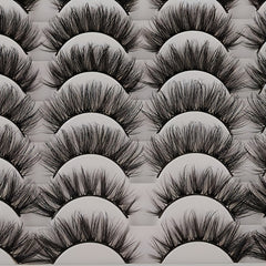 48 Pairs Fluffy Thick Faux Mink Lashes Soft Natural Long Wispy Full Strip Lashes