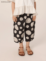MARC&JANIE Girls Wide Leg Cropped Pants