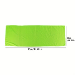 Stay Cool Ice Silk Towel in Silicone Case for Summer Fitness