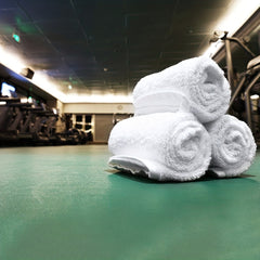 12pcs Flannel Face Cloths for Salon Gym Spa Use