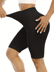 High Waist Seamless Biker Shorts for Women