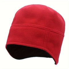 Outdoor Cycling Coldproof Pullover Hat Autumn Winter Double sided Ear Protection