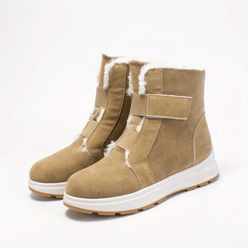 Women's Platform Snow Boots Plush Warm Shoes