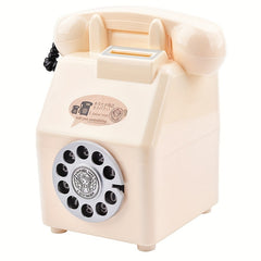 Vintage Telephone Money Box Retro Piggy Bank