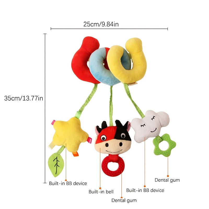 Baby Animal Plush Comfort Bed Toy
