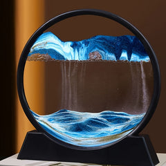 3D Quicksand Painting Hourglass Ornaments - Desktop Decorations - Love Theme