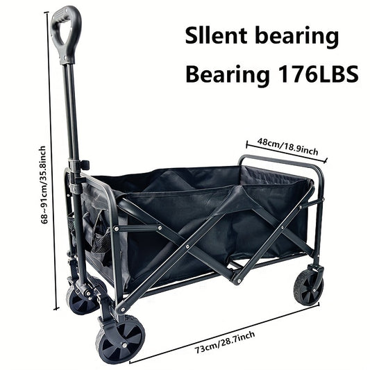 Camping Cart Folding Lightweight Wagon for Outdoor Picnic Camping