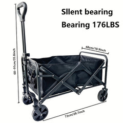 Camping Cart Folding Lightweight Wagon for Outdoor Picnic Camping