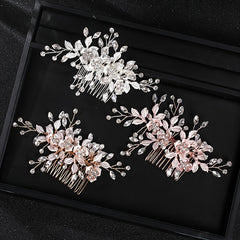 Faux Pearl Wedding Hair Comb Bridal Comb Hair Pin For Wedding