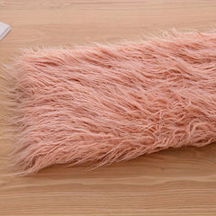 Cotton Doll Animal Hair Decoration Long Hair Roll Bundle Pillow Fabr