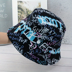 Harajuku Fisherman Hat Graffiti Version Summer Sunshade Hat