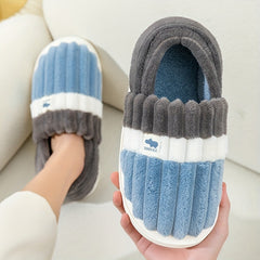 Men's Cozy House Slippers Anti-Skid Winter Shoes