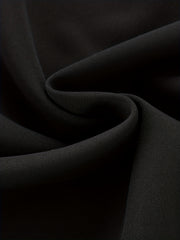 Solid Wide Leg Ruched Pants for Spring & Summer